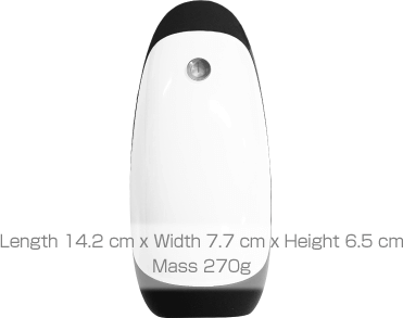 Total Length14.2cm × Total Width7.7cm × Height 6.5cm / Mass 270g